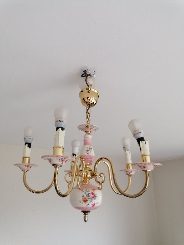 Lustres en porcelaine (2 pieces), Enlèvement, Utilisé
