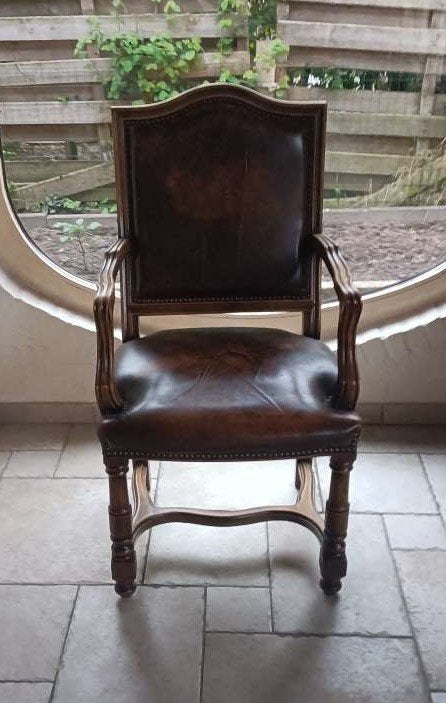 antiek eiken stoel, Antiek en Kunst, Ophalen