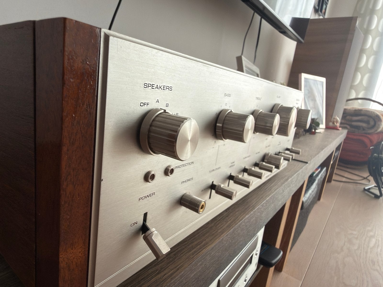 Pineer sa7100 Versterker, Audio, Tv en Foto, Versterkers en Ontvangers, Ophalen, Gebruikt, Pioneer, Minder dan 60 watt