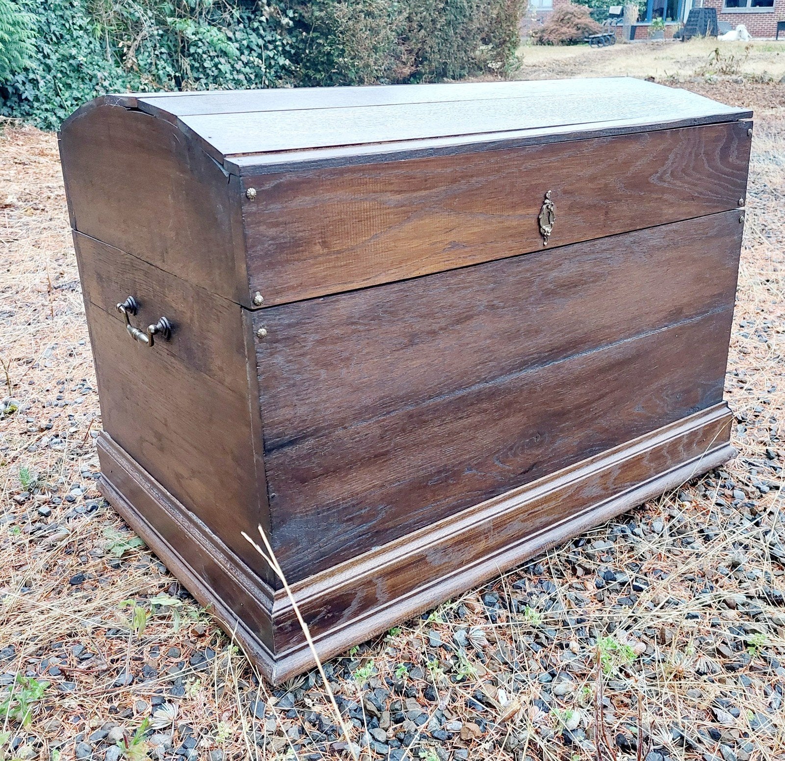ancien coffre en bois, Enlèvement