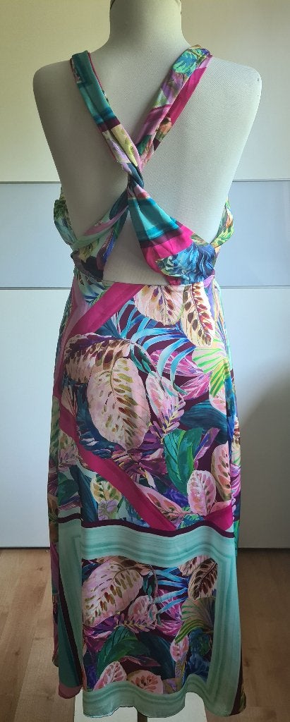 Zara fleurig zomerkleedje nieuw M, Meerkleurig, Zara, Nieuw, Ophalen