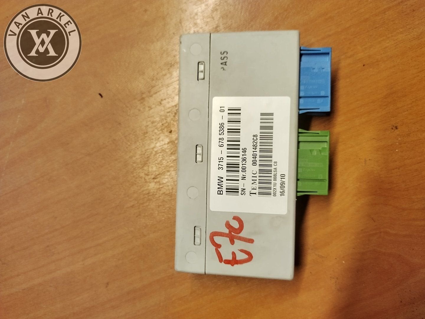 Luchtverings module E70 6785386, -, Utilisé, -, Enlèvement ou Envoi