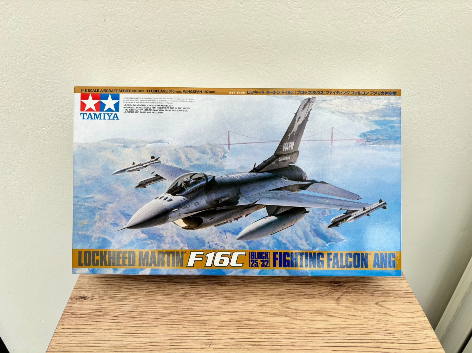 Tamiya 1/48 F16 C, Ophalen of Verzenden, Zo goed als nieuw