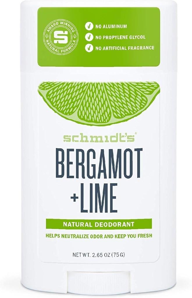 Schmidt's Deodorant Stick Bergamot & Lemon 2 stuks, Bijoux, Sacs & Beauté, Beauté | Soins du corps, Enlèvement ou Envoi, Neuf
