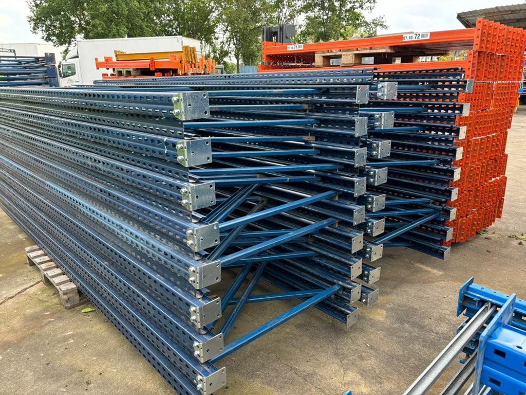 Palletstelling mecalux palletrekken palletrek opbergrekken, Enlèvement