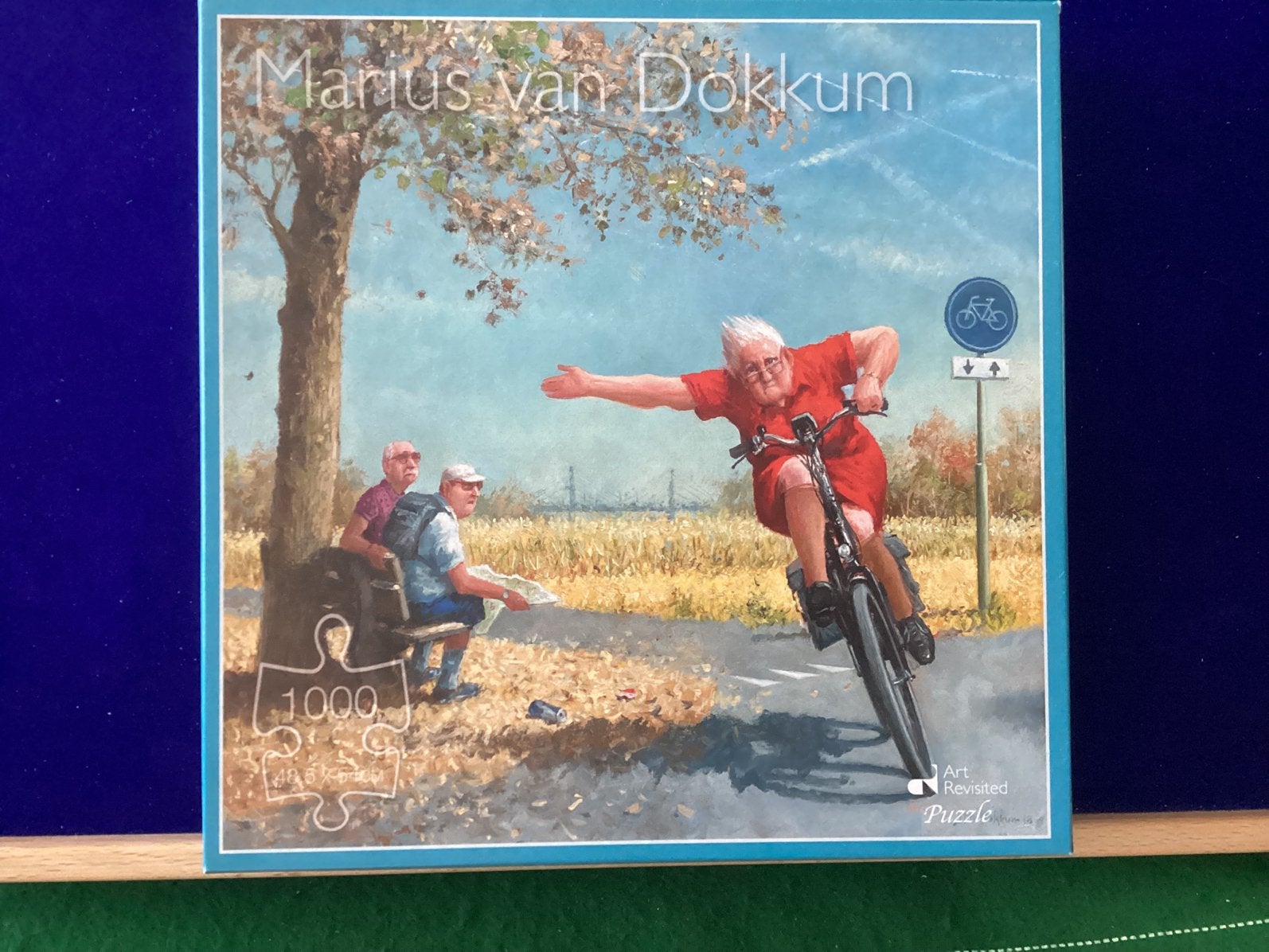 Puzzel Marius van Dokkum 1000 stukken, Hobby en Vrije tijd, Ophalen, Zo goed als nieuw