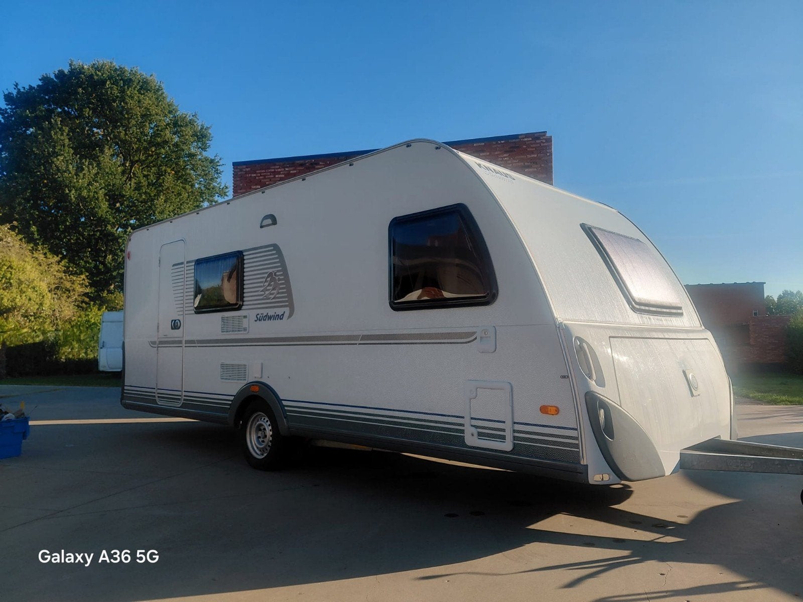 Caravan Knaus 6 pers stapelbed 2009 4seizoentent topstaat, Caravans en Kamperen, Stapelbed, Bedrijf, Knaus, Douche