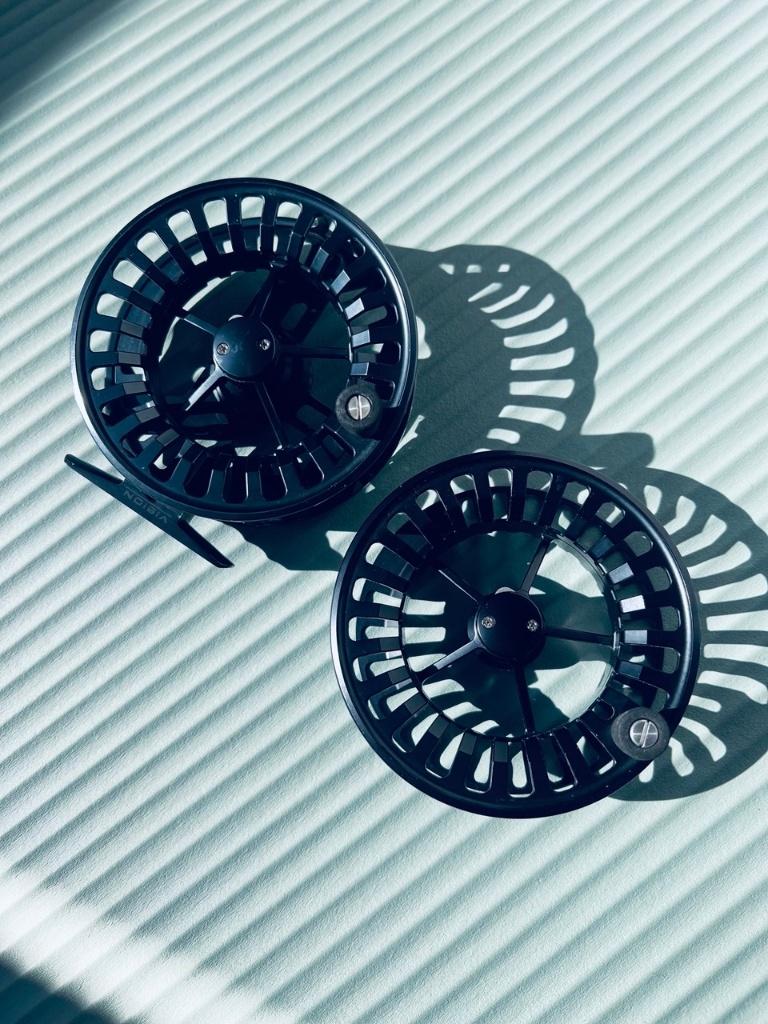 Moulinets Vison XLV 7/8 + 1 bobine, Enlèvement ou Envoi, Utilisé, Moulinet