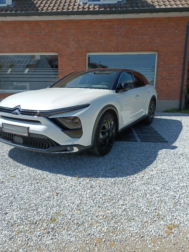 Citroën C5X Shine Pack 1.6 180pk, Autos, Citroën, Cuir, Interruption de démarrage, Achat, Euro 6