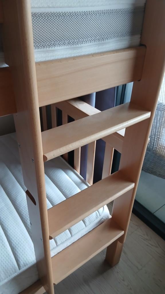 Stapelbed met ladder, Ophalen, Stapelbed