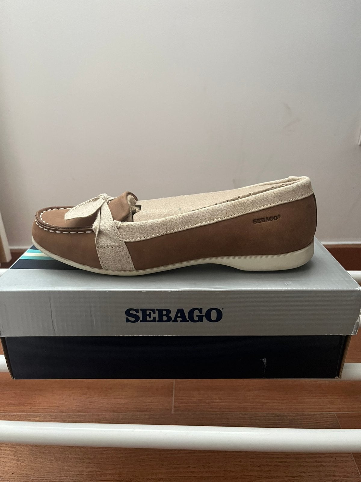SEBAGO ballerina's voor dames, Bruin, Sebago, Sebago, Nieuw