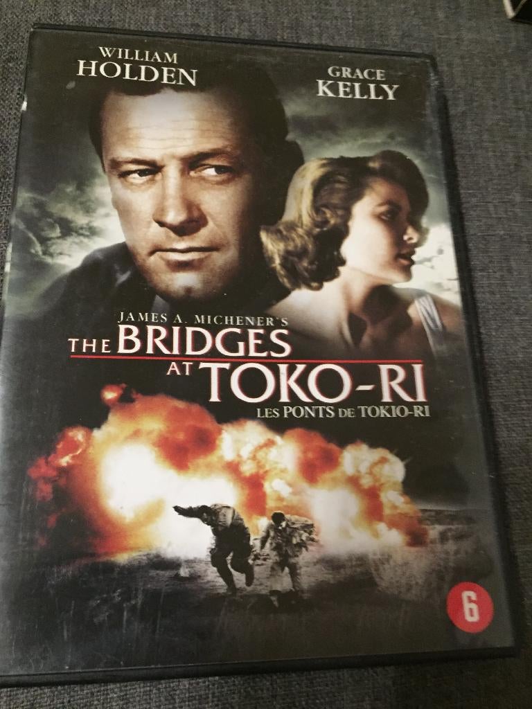 Dvd oorlog film the bridges at Toko-Ri, À partir de 6 ans, Enlèvement ou Envoi, Comme neuf, Guerre