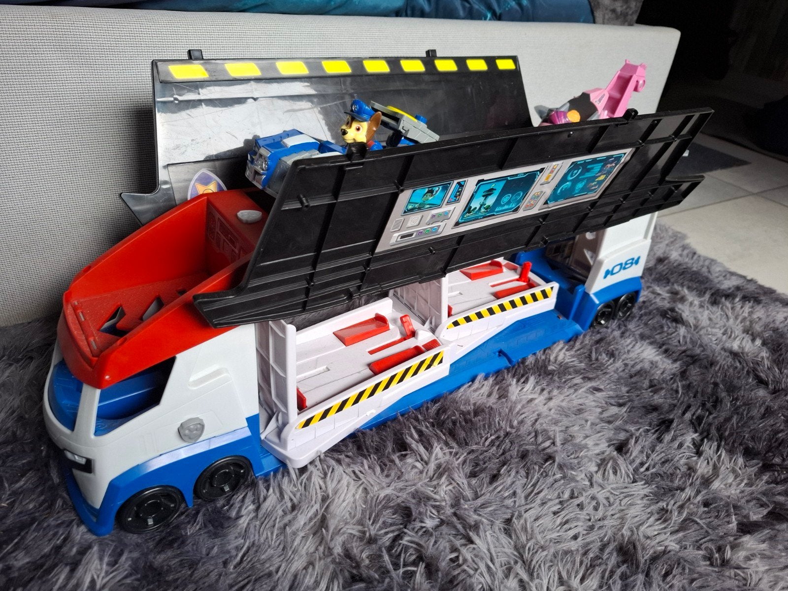 camion la pat'patrouille, Enlèvement
