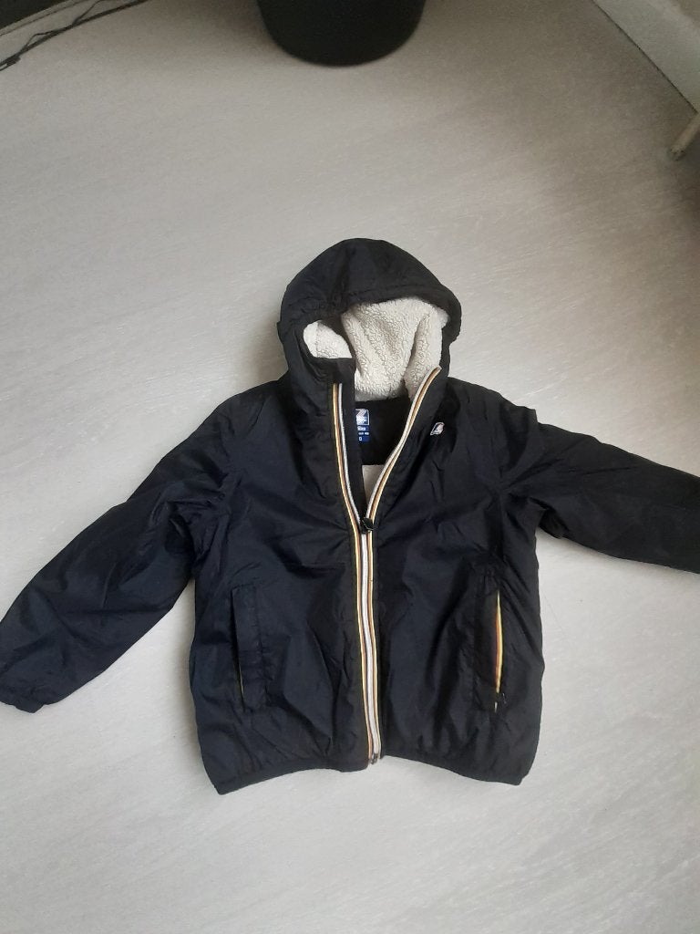 Veste K-Way doublée polaire - 6ans/116cm, Garçon ou Fille, Pull ou Veste, K-Way, Enlèvement