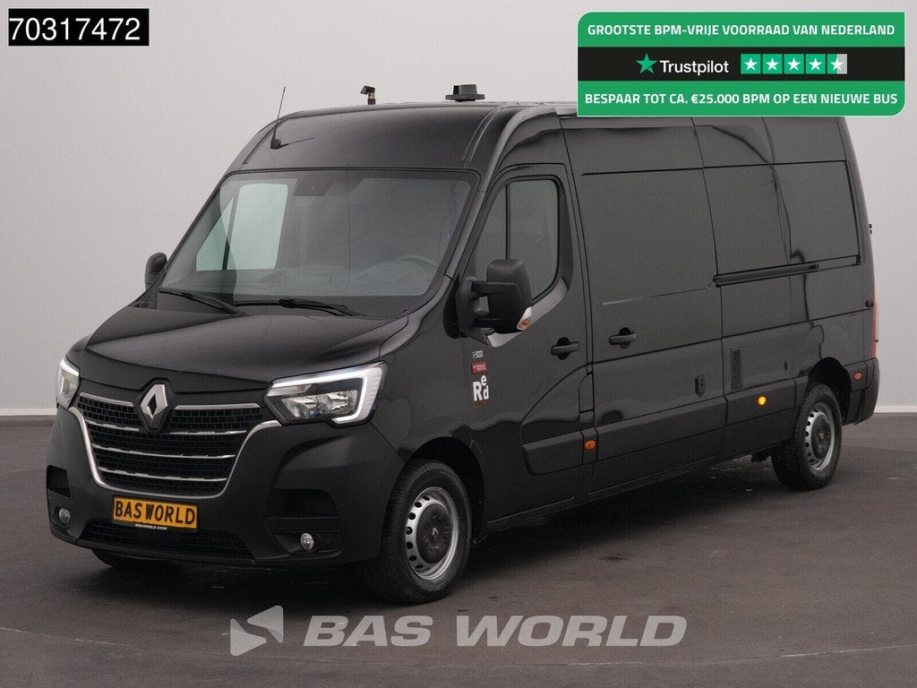 Renault Master 150PK 2x Schuifdeur L3H2 LED Navi Airco Cruis, Auto's, Stof, Gebruikt, 4 cilinders, Renault