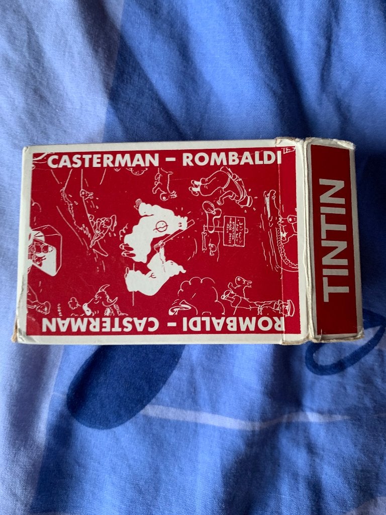 Tintin jeu de 54 cartes Castermam-Rombaldi., Enlèvement ou Envoi, Comme neuf, Carte(s) à jouer