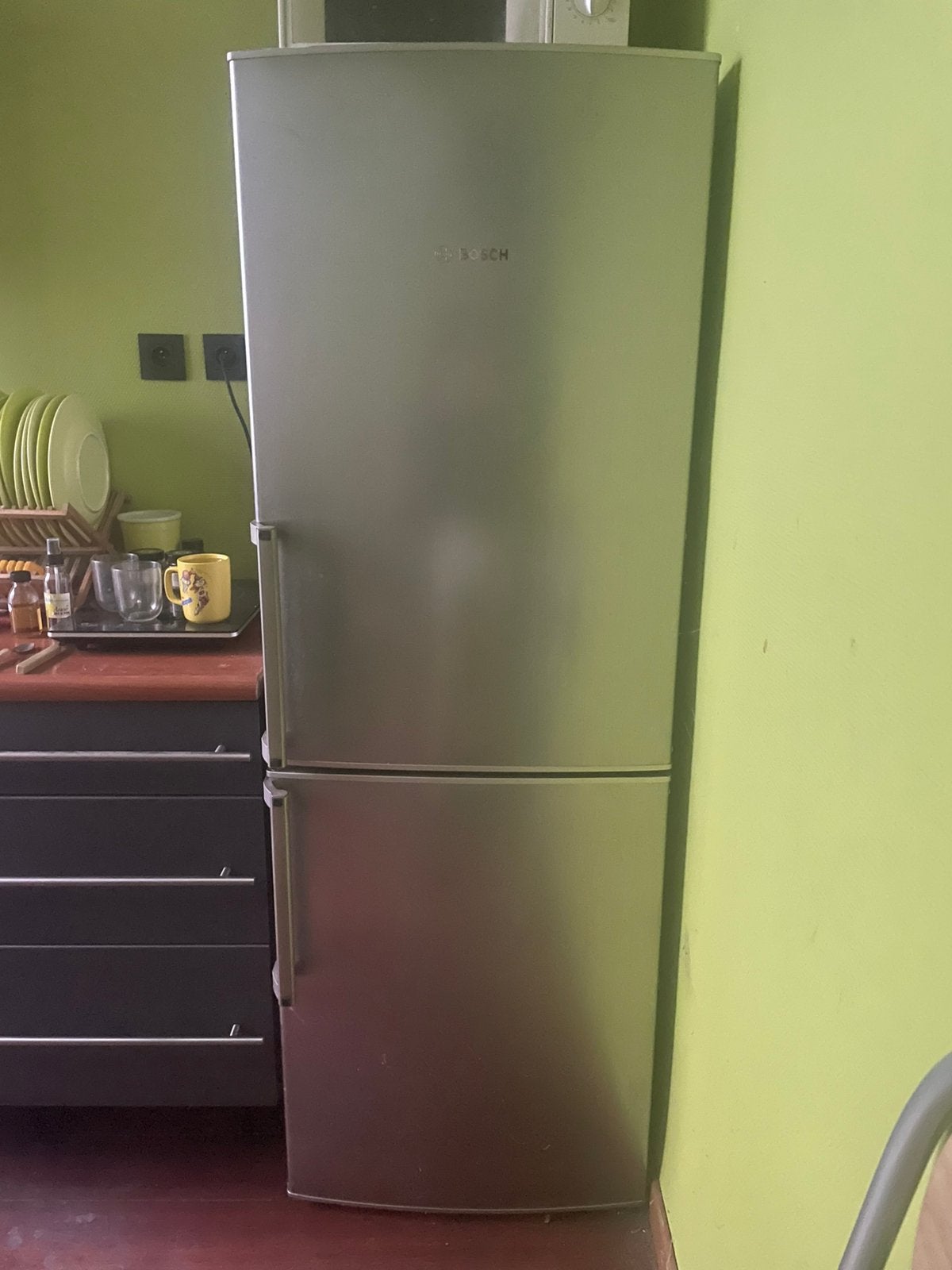 Superbe frigo Bosch entièrement nettoyé a+++, Elektronische apparatuur, Ophalen, Zo goed als nieuw