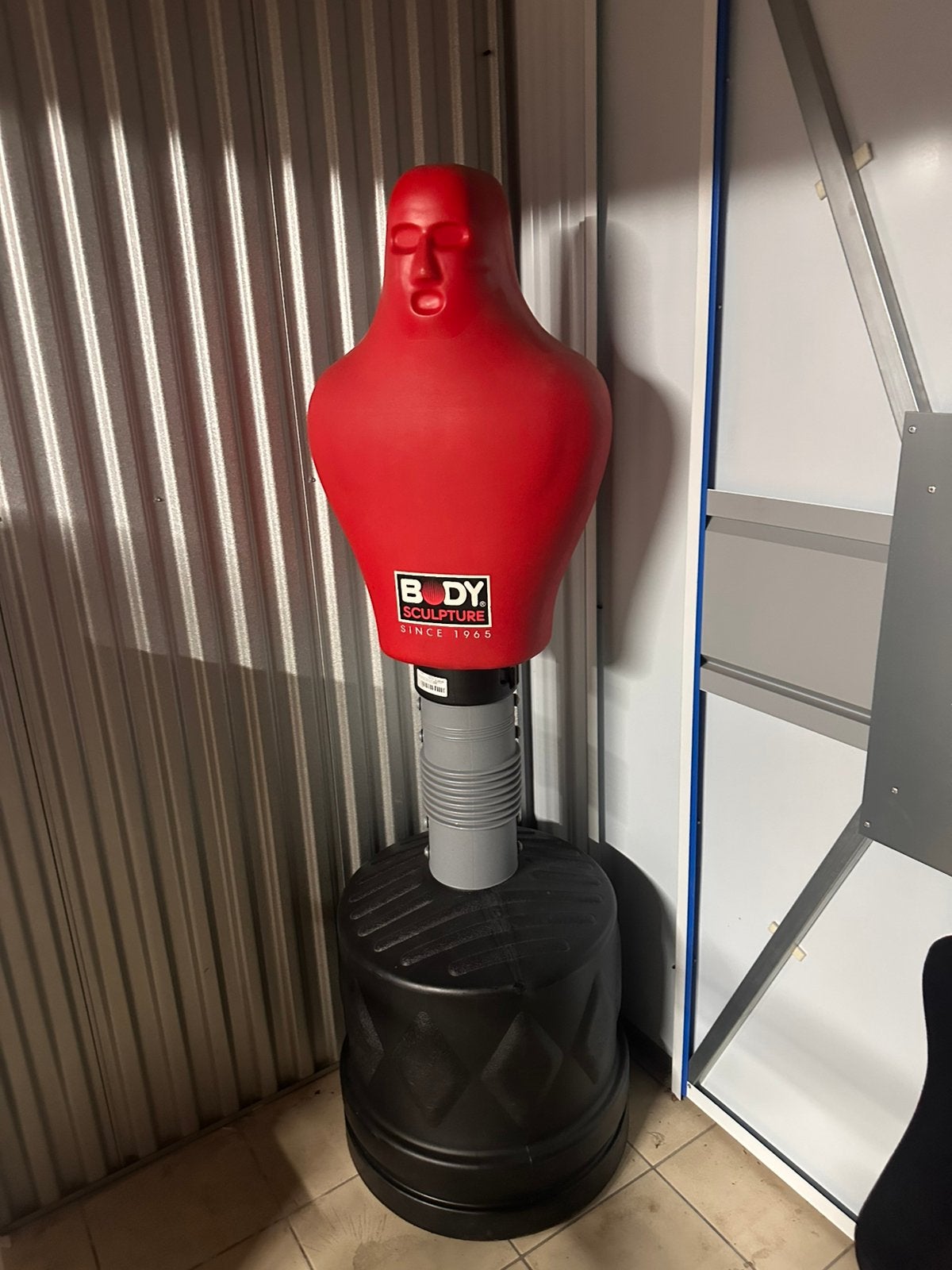 Boks sparring pop dummy body sculpture, Sport en Fitness, Ophalen, Zo goed als nieuw