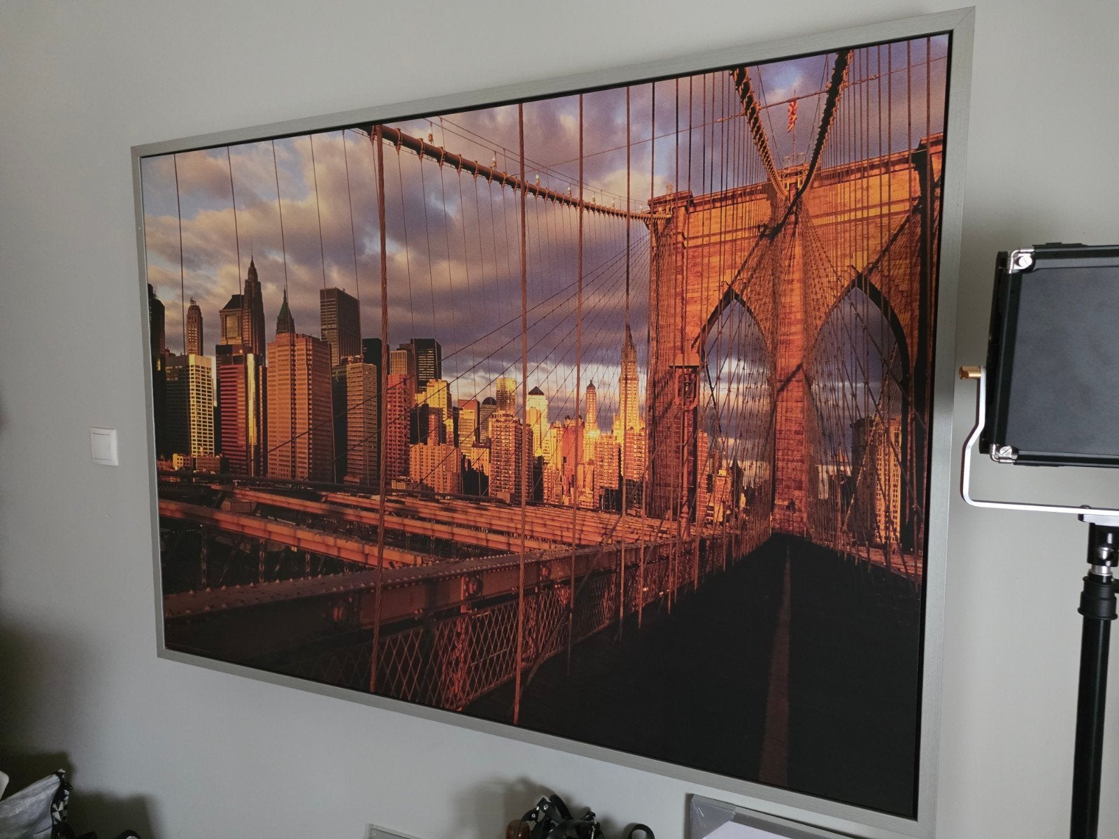 Brooklyn bridge ikea foto met kader, Enlèvement