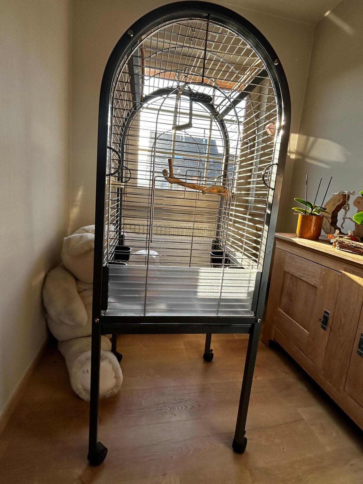 Jolie cage à oiseaux, Animaux & Accessoires, Enlèvement, Utilisé, Cage à oiseaux