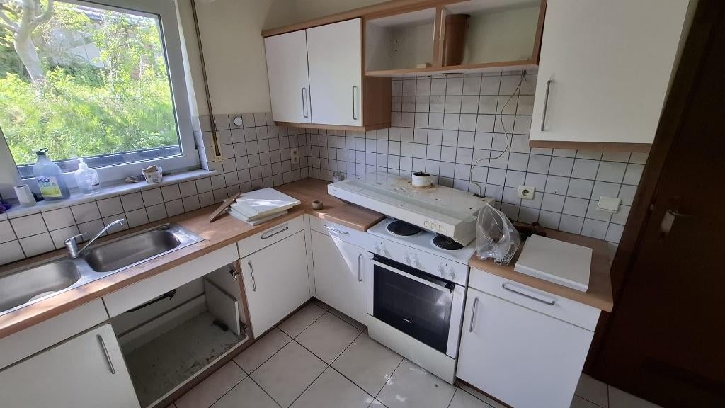 Gratis keuken, Ophalen, Gebruikt, Wit, Hoekkeuken