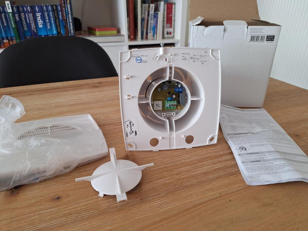 Badkamer ventilatie 100mm met timer, Elektronische apparatuur, Airco's, Ophalen of Verzenden, Timer