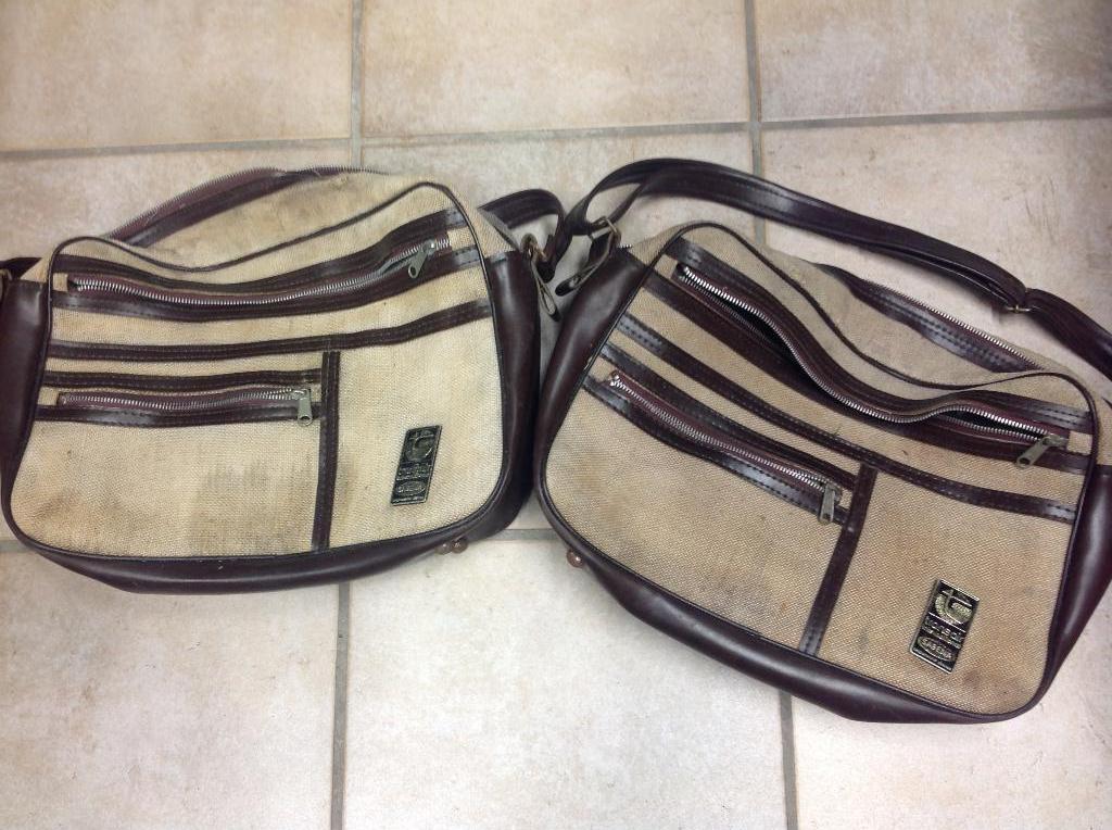 Sabena reistas beige en donkerbruin + logo, Verzamelen, Ophalen of Verzenden, Gebruikt, Overige typen