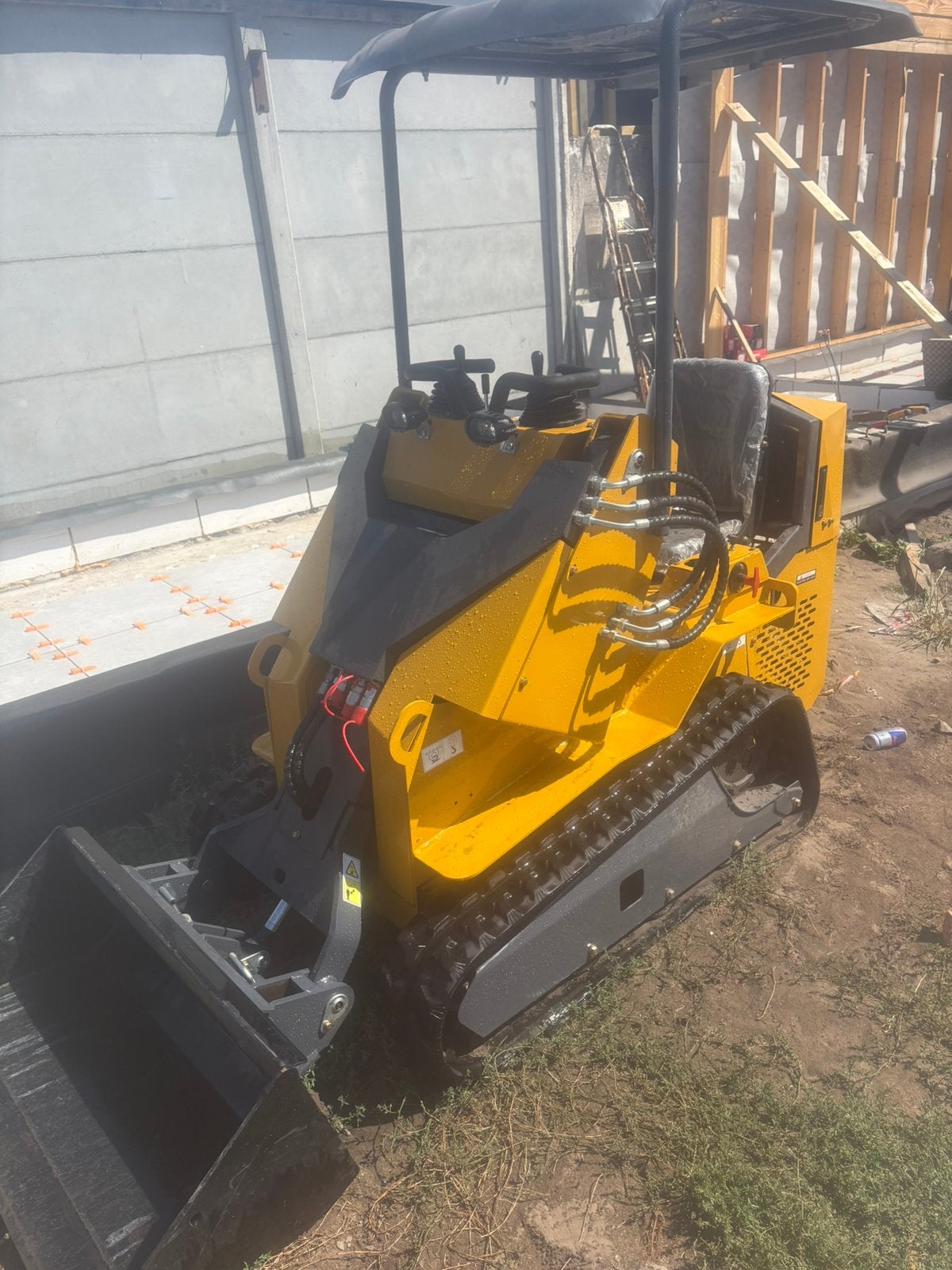 Rups dumper, Ophalen, Wiellader of Shovel
