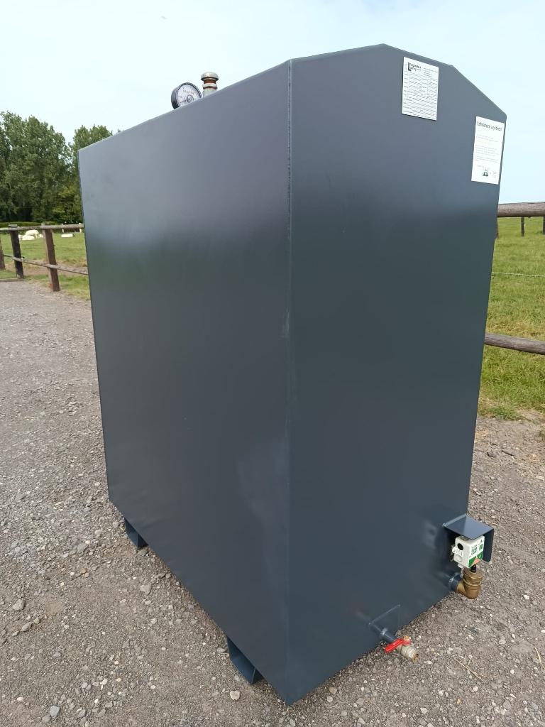 Dubbelwandige mazouttank, Enlèvement, Utilisé