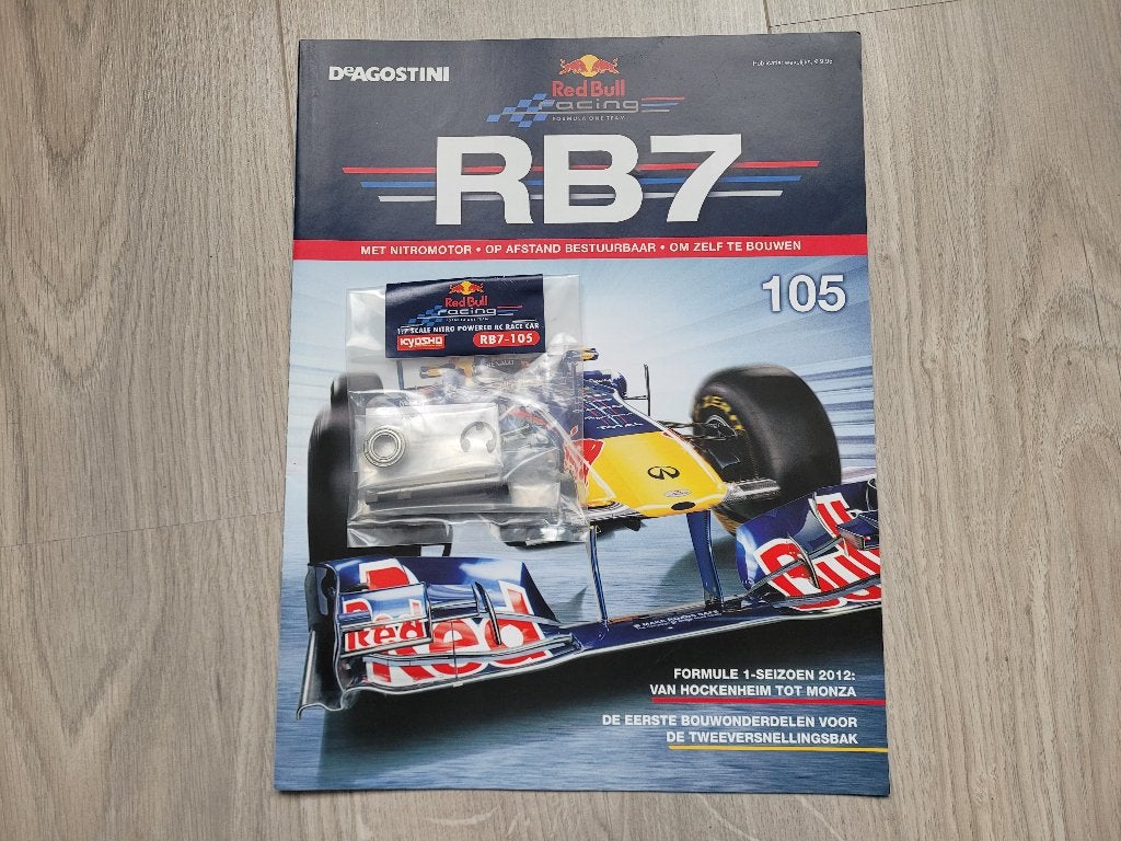 DeAgostini Red Bull Racing RB7 editie 105 (nieuw), Ophalen of Verzenden, Nieuw