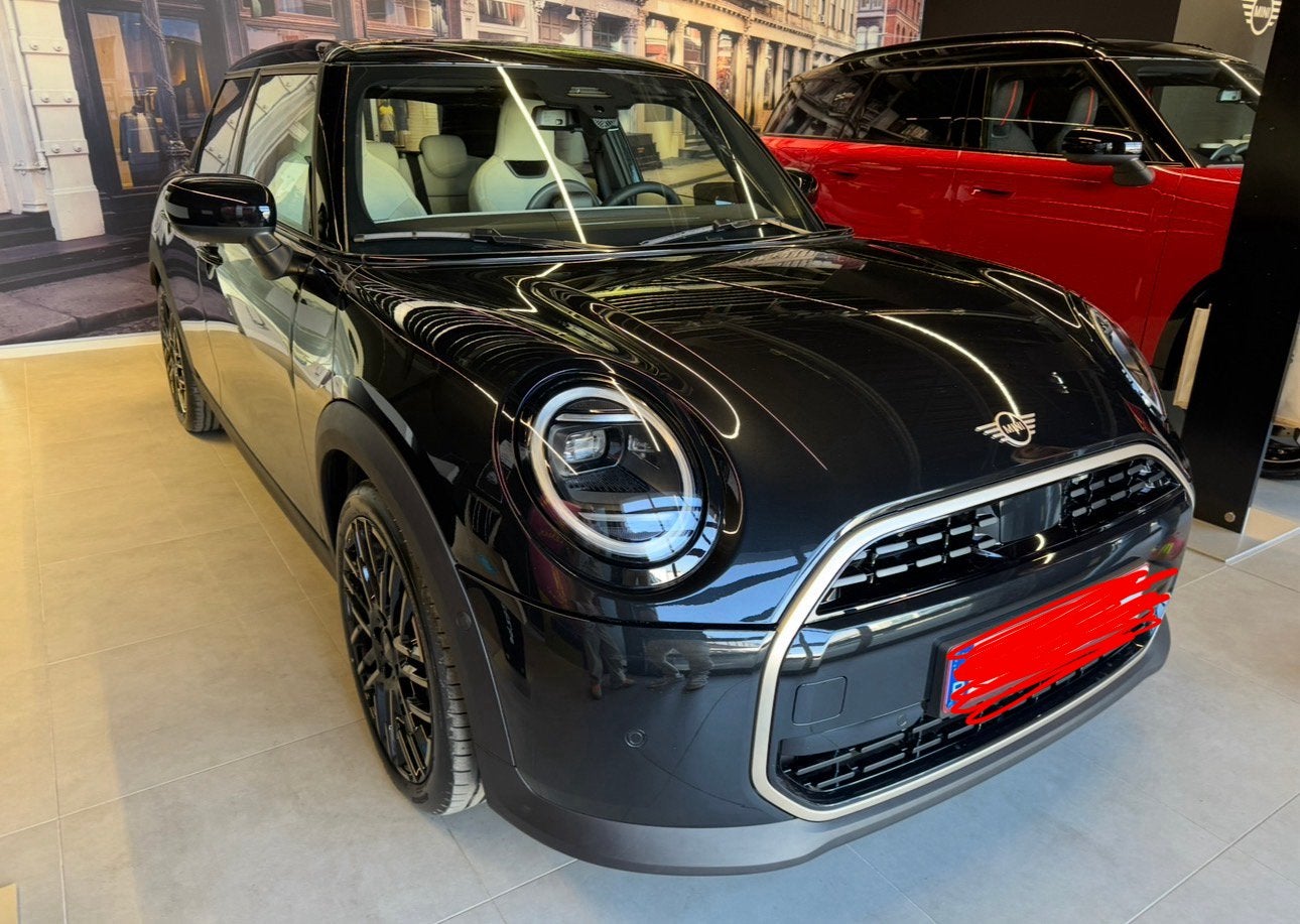 Mini cooper C favoured trim, Auto's, Dealer onderhouden, Beige, Zwart, Leder