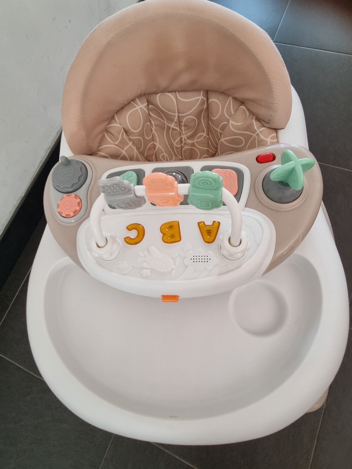 mooie loopstoel in beige. merk: Topmark, Enlèvement, Comme neuf, Topmark