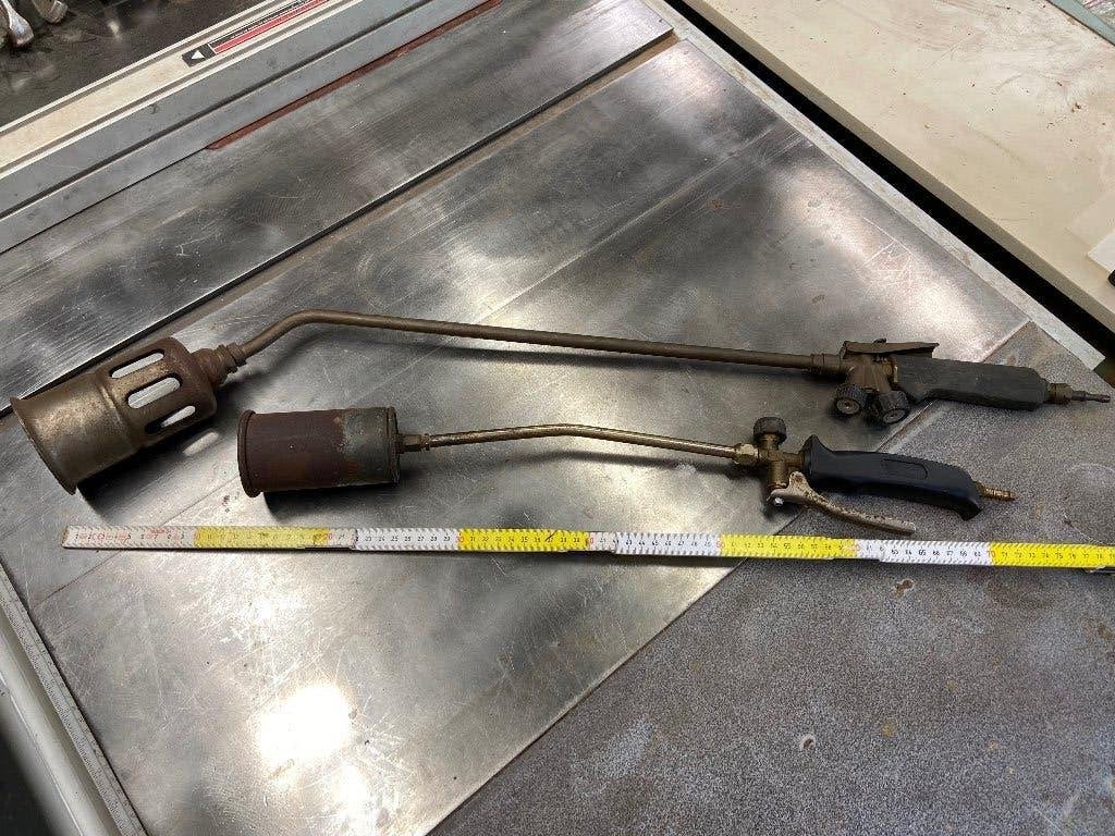 Gasbranders voor roofing, Doe-het-zelf en Bouw, Ophalen of Verzenden, Gebruikt