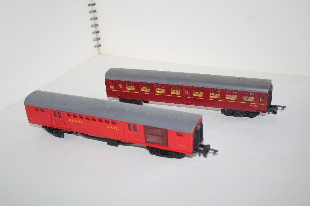 jouef ho 2 wagons british mail, Jouef, Enlèvement ou Envoi, Wagon, Courant continu