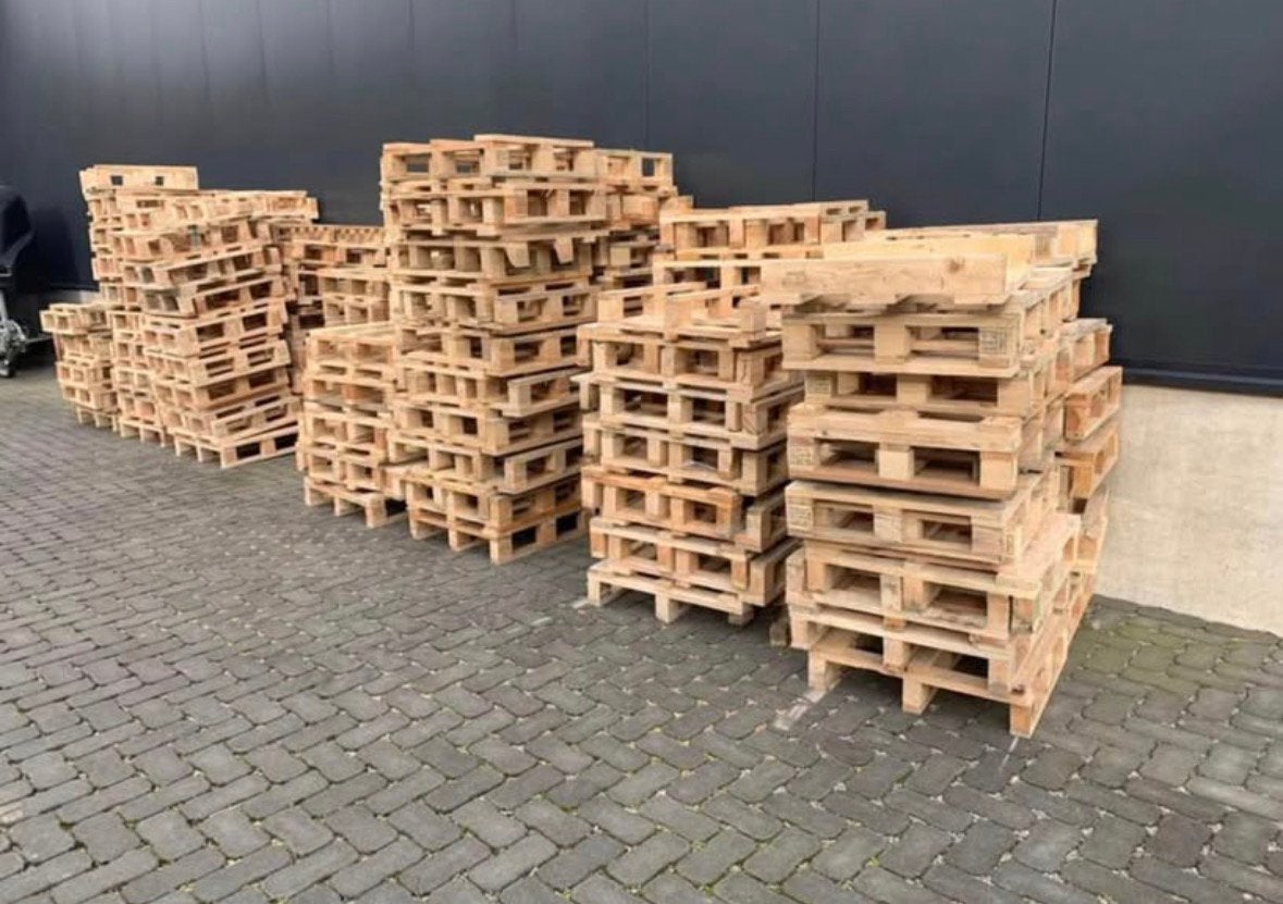 Gratis palletten, Ophalen, Zo goed als nieuw