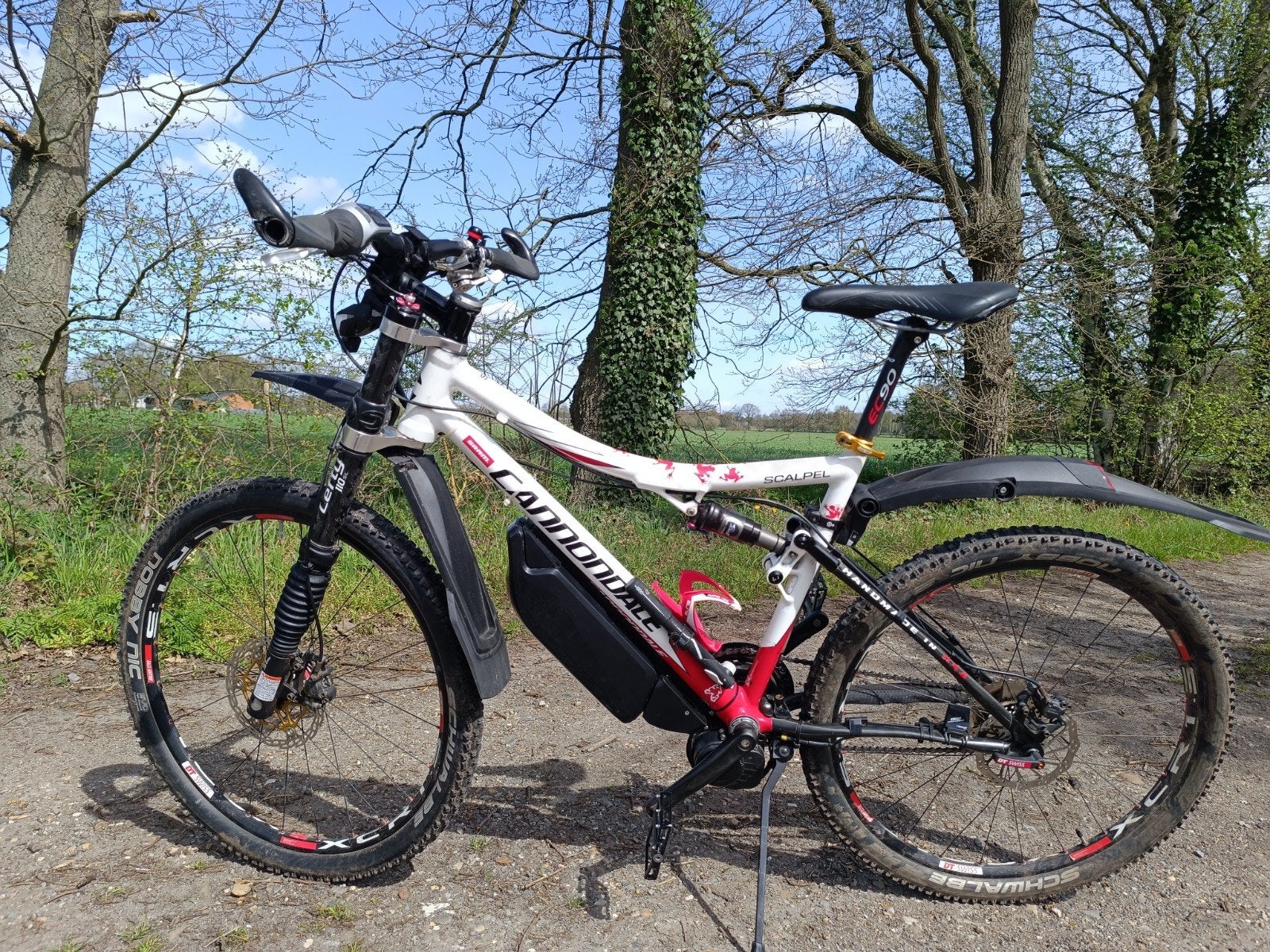 Elektrische mountainbike ALS NIEUW, Enlèvement
