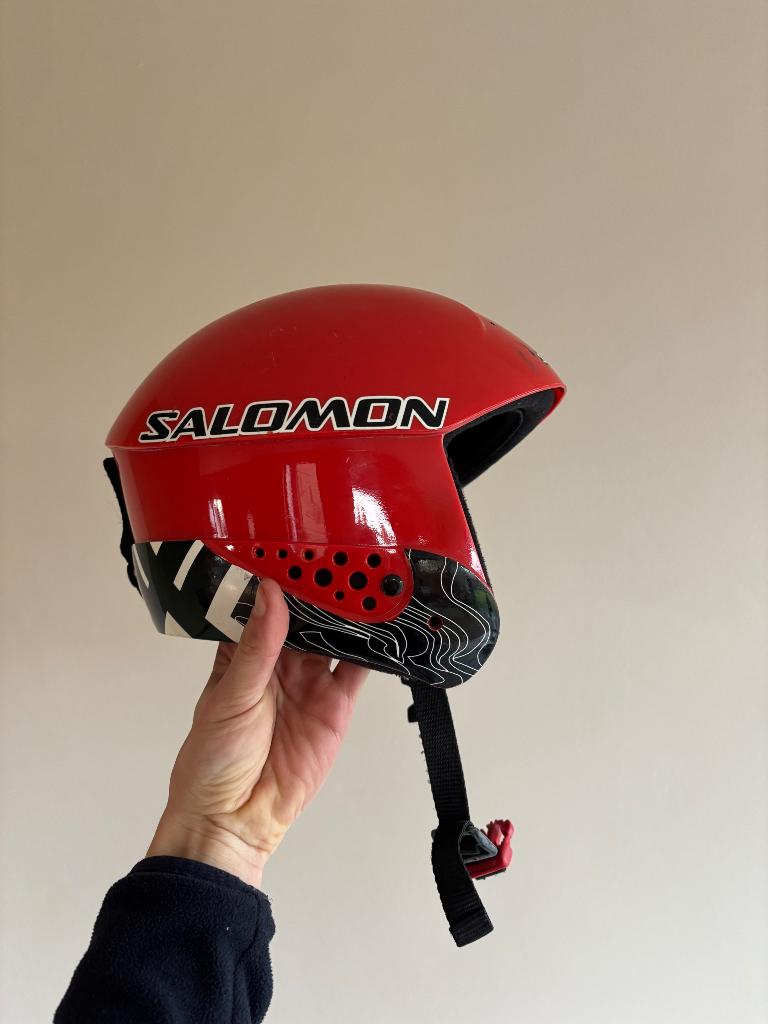 Skihelm, Ophalen, Gebruikt, Salomon