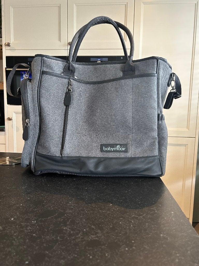 Babymoov Essential Verzorgingstas / Luiertas (Smokey Grey), Enfants & Bébés, Plusieurs compartiments de rangement, Comme neuf