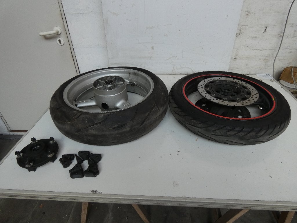 yamaha yzf-r6 r6 set wielen, Motoren, Ophalen, Gebruikt