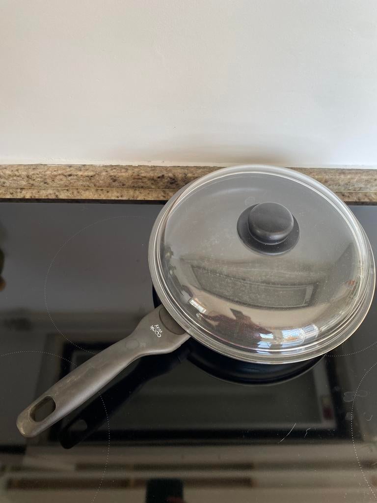 CookWay Wok 29 cm, Ophalen, Zo goed als nieuw, Glas, Wok