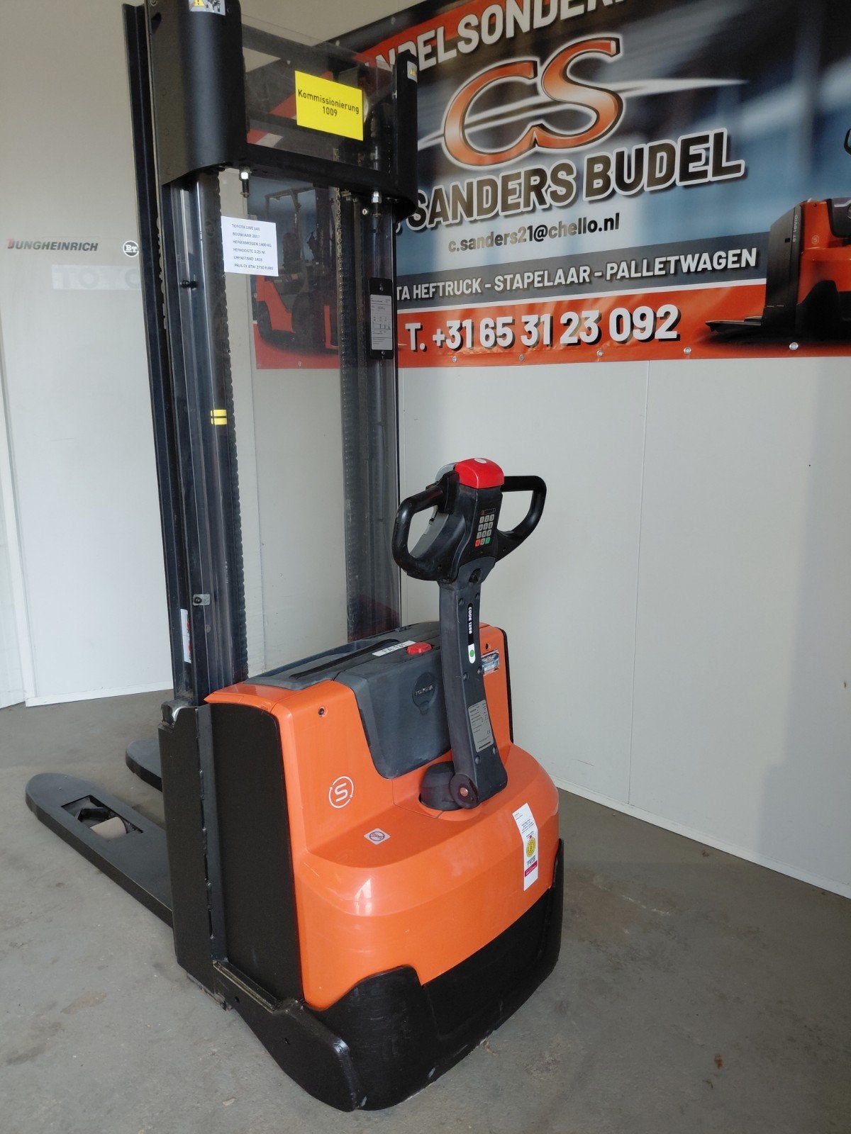 Gerbeur électrique Toyota Swe 140, Enlèvement ou Envoi