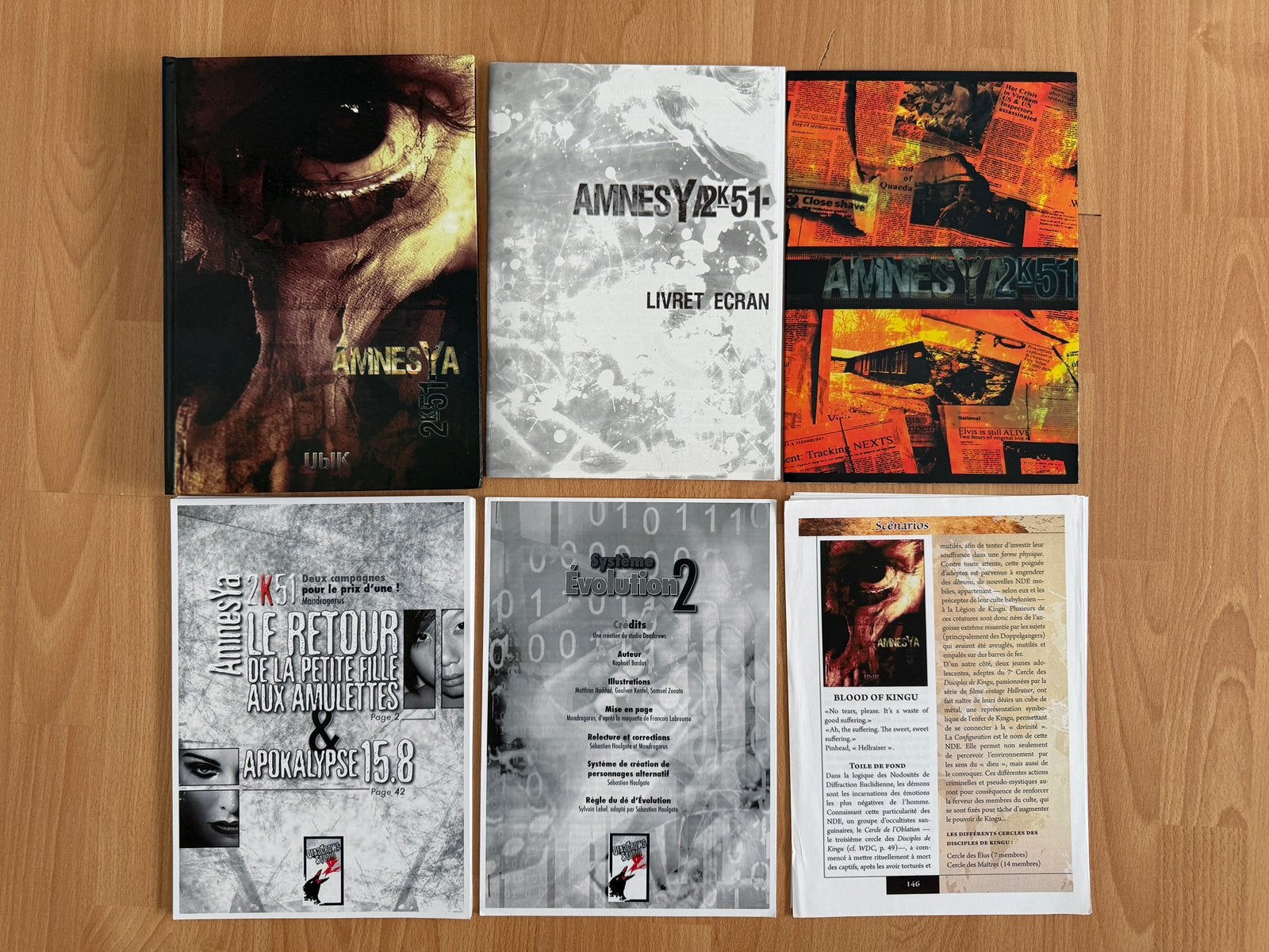 Lot complet Amnesya 2k51 neuf, Enlèvement, Comme neuf