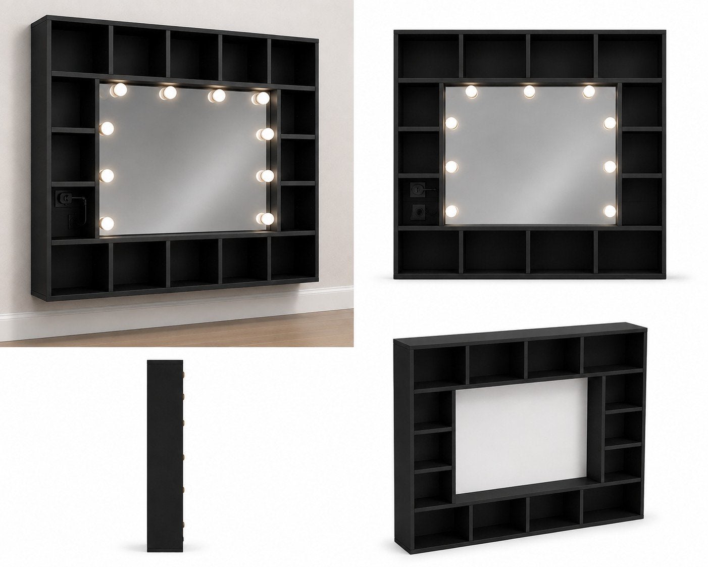 Nieuw in doos Spiegelkast met Led, Ophalen