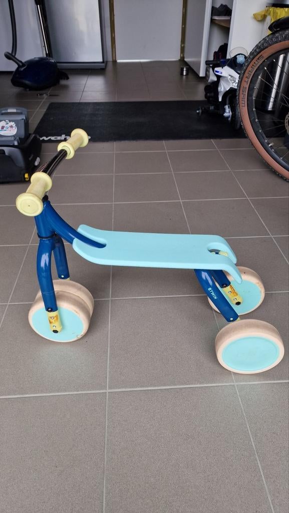 Peuterfietsje, Ophalen
