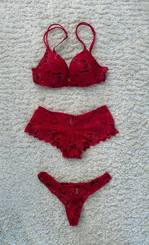 Ensemble de lingerie After Eden, Enlèvement ou Envoi, Rose, Ensemble