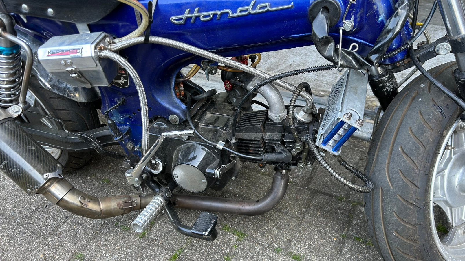 Dax 90cc blok, Ophalen