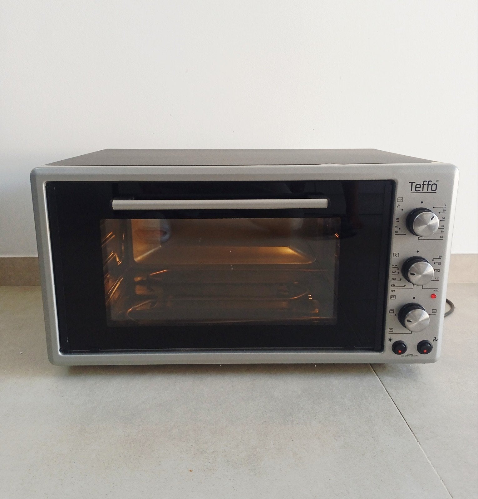 Teffo elektrische oven 50Liter! Nieuw!!, Enlèvement, Neuf, Autoportant, Four à chaleur tournante