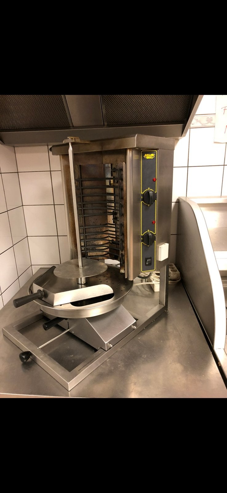 Broche a PITTA  ROLLER GRIL, Articles professionnels, Horeca | Équipement de cuisine, Enlèvement ou Envoi