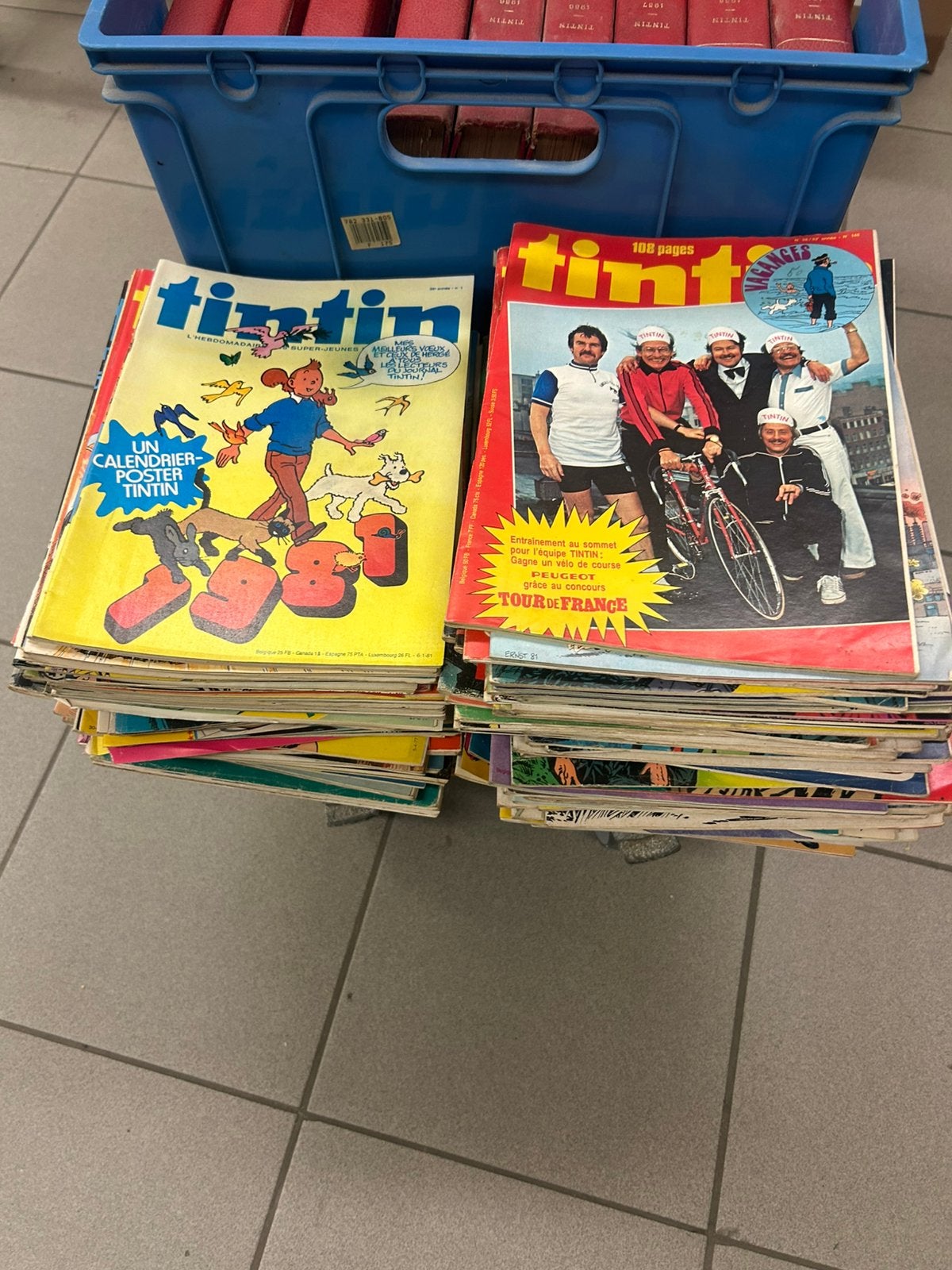 Tintin magasin, Boeken, Strips | Comics, Gelezen, Ophalen of Verzenden