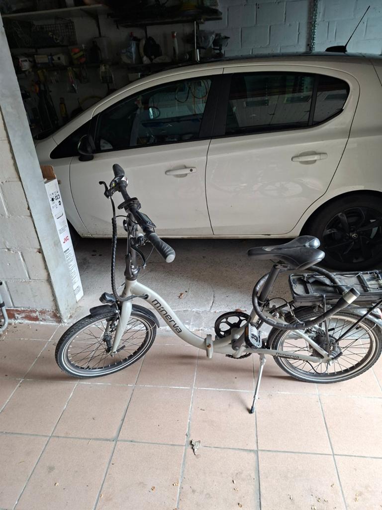 Elektrische vouwfiets minerva, Fietsen en Brommers, Elektrische fietsen, Ophalen, Zo goed als nieuw, Overige merken